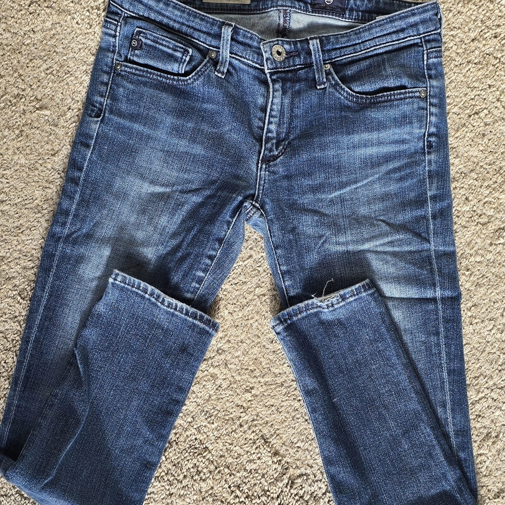Ag Adriano Goldschmied The Stevie Ankle Slim Straight Ankle Size 26